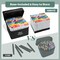 120-Color Dual-Tip Alcohol Marker Set – Professional Art Markers for Drawing, Blending & Coloring